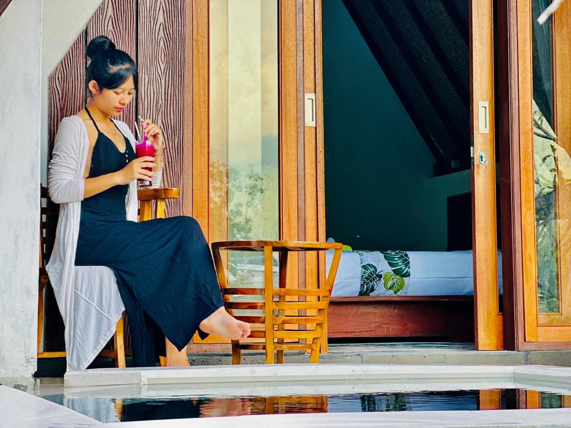 Ampik Batur With Private Hot Springs Bed & Breakfast Kubupenlokan Екстериор снимка